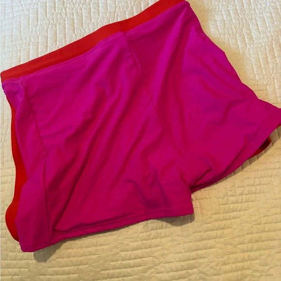 NWT GAP Pink and Red Skort Swimwear - Picture 3 of 5
